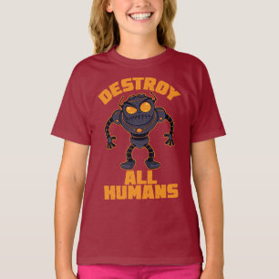 Destroy All Humans Angry Robot T-Shirt