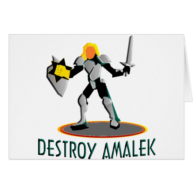 Destroy Amalek (Front Horizontal)