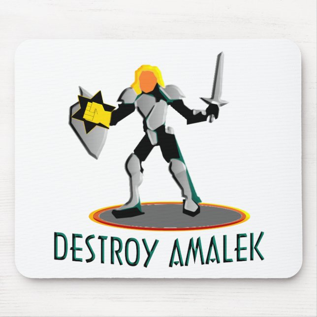 Destroy Amalek Mouse Mat (Front)