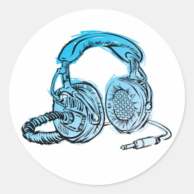 Destroy Classic Round Sticker (Front)