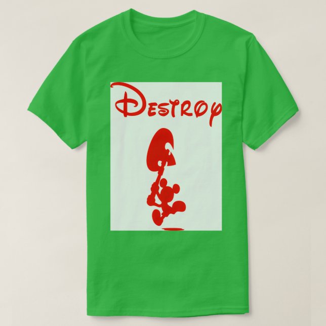 Destroy Classic TShirt (Design Front)