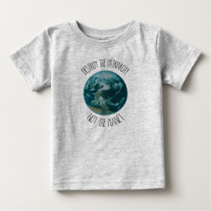 Destroy the Patriarchy Feminist Baby T-Shirt