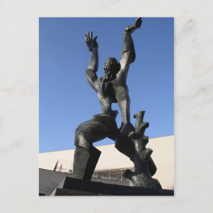 Destroyed City Postcard