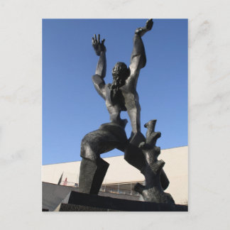 Destroyed City Postcard