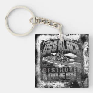 Destroyer Black Keychain Acrylic Keychain