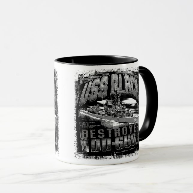 Destroyer Black Mug (Front Right)