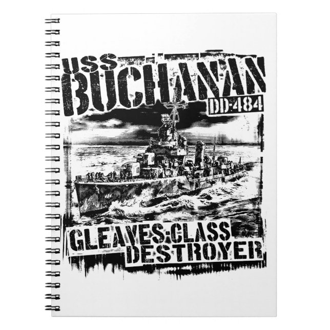 Destroyer Buchanan Notebook (Front)