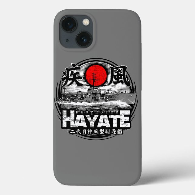 Destroyer Hayate Case-Mate iPhone Case (Back)