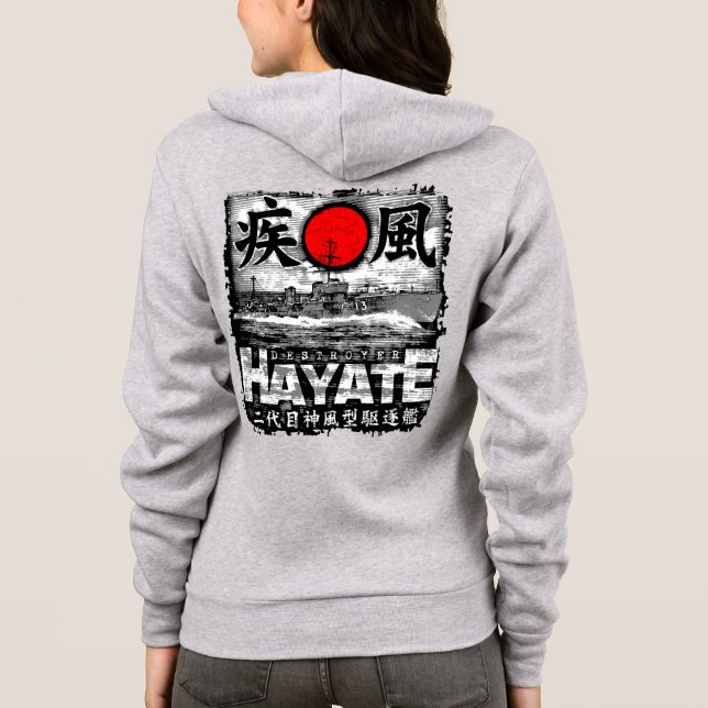 Destroyer Hayate Hoodie (Back)