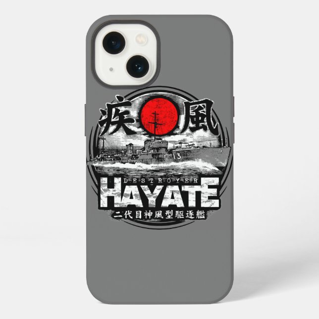 Destroyer Hayate iPhone Case (Back)