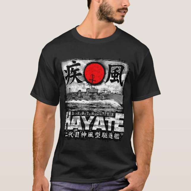 Destroyer Hayate T-Shirt (Front)