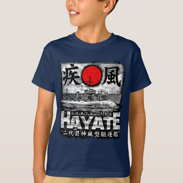 Destroyer Hayate T-Shirt (Front)