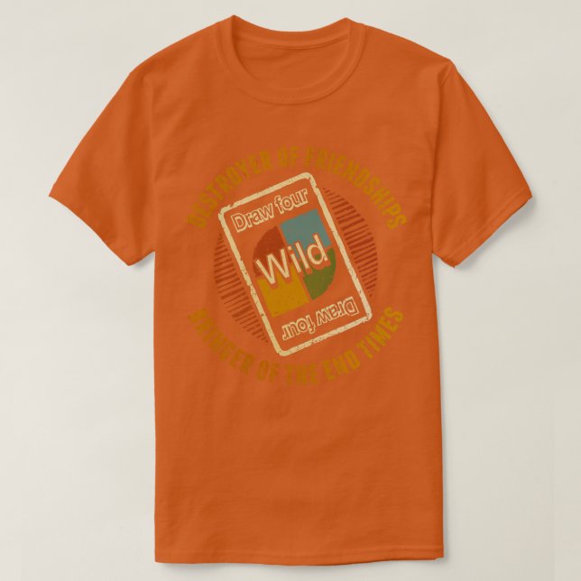 Destroyer of Friendships T-Shirt (Design Front)