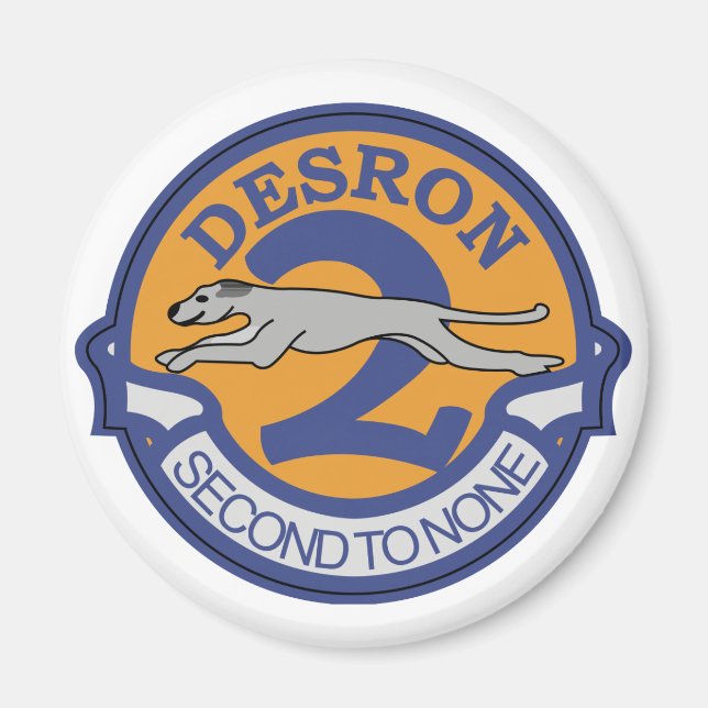 Destroyer Squadron DESRON - 2 Magnet (Front)