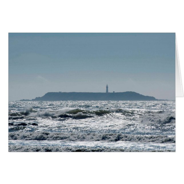 Destruction Island Lighthouse from Ruby Beach (Front Horizontal)