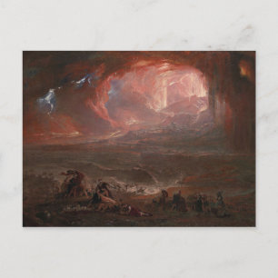Destruction of Pompeii and Herculaneum Postcard