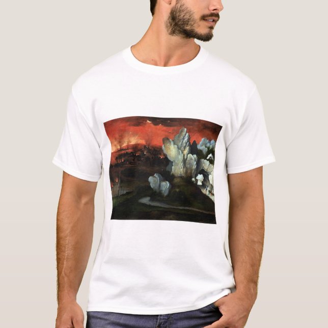 Destruction of Sodom and Gomorrah - Joachim Patine T-Shirt (Front)
