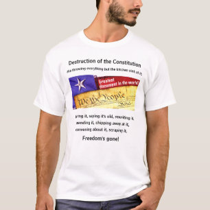 Destruction of the Constitution (light) T-Shirt