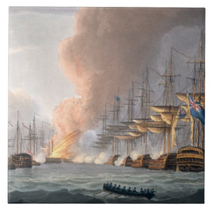 Destruction of the Danish Fleet before Copenhagen, Tile