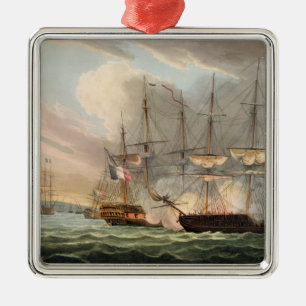 Destruction of the French Fleet in Basque Roads, A Metal Tree Decoration
