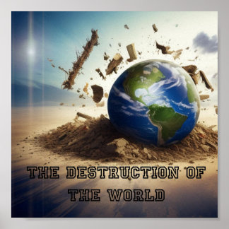 destruction poster