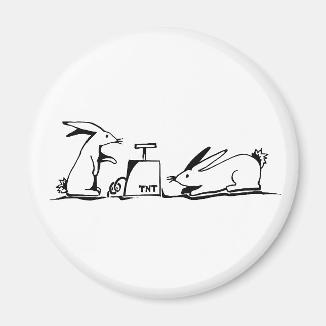 Destructobunnies Magnet (Front)