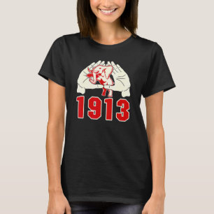 Deta 1913 Soror Friend Elephant Hand Sign T-Shirt