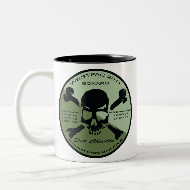 Detachment Charlie and LCAC 48 coffee mug (Left)