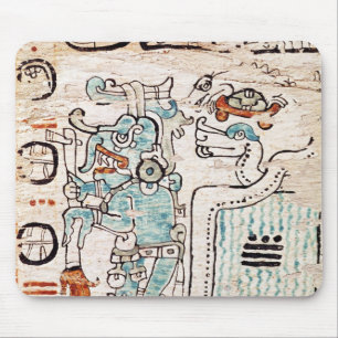Detail from a Mayan codex Mouse Mat