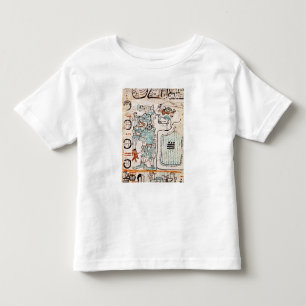 Detail from a Mayan codex Toddler T-Shirt