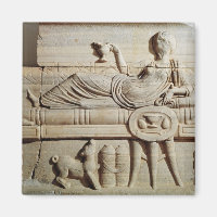 Detail from a sarcophagus