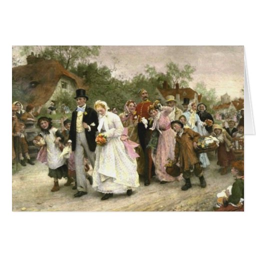 Image of Detail from A Village Wedding by Luke Fildes