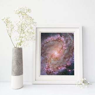 Detail from Spiral Galaxy M83 Poster