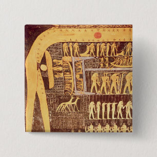 Detail from the Book of the Day 15 Cm Square Badge