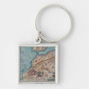 Detail from the Catalan Atlas, 1375 Key Ring