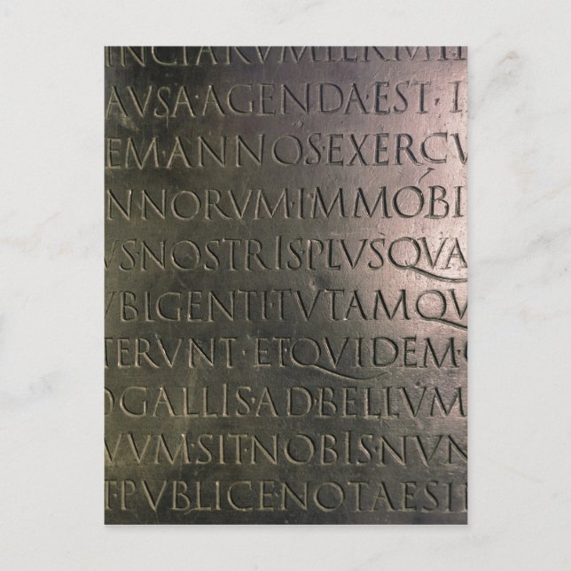 Detail from the Claudian Table Postcard (Front)