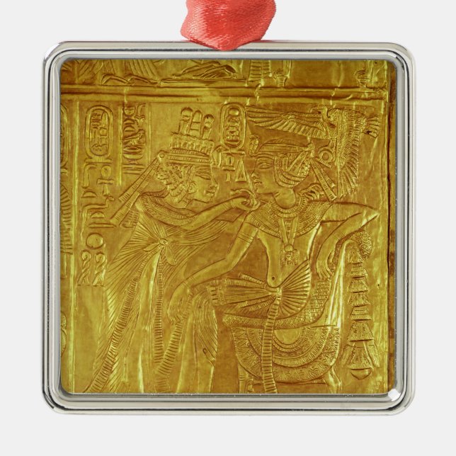 Detail from the Golden shrine Metal Tree Decoration (Front)