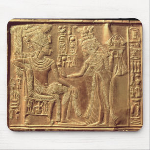 Detail from the Golden Shrine of Tutankhamun Mouse Mat