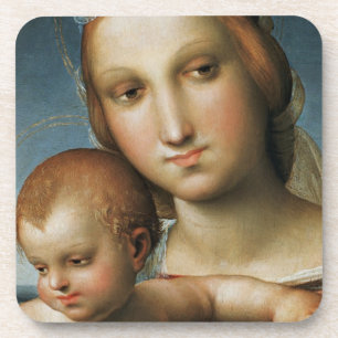 Detail from <Virgin and Child> Attributed to Rapha Coaster