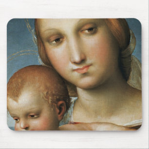 Detail from <Virgin and Child> Attributed to Rapha Mouse Mat