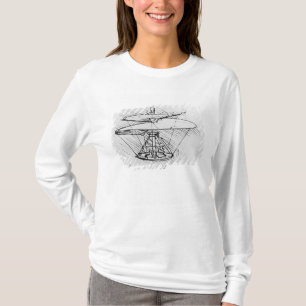 Detail of a design for a flying machine, c.1488 T-Shirt