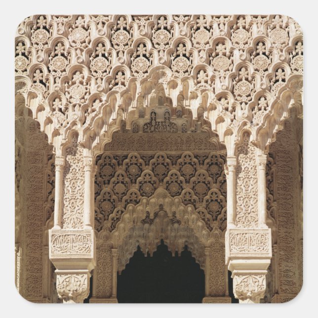 Detail of a gallery arch, from the Court Square Sticker (Front)