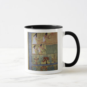 Detail of a harvest scene on the East Wall Mug