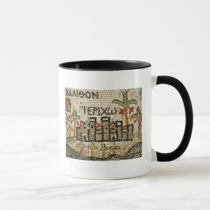 Detail of a map of Jericho Mug