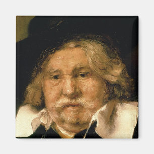 Detail of a Portrait of an old man, 1667 Magnet