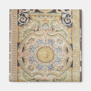 Detail of a Savonnerie carpet made for the Magnet