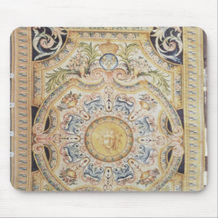 Detail of a Savonnerie carpet made for the Mouse Mat