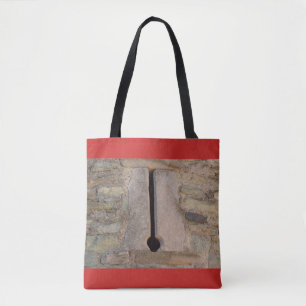 Detail of a slits of the castle TOTE BAG