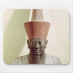 Detail of a statue of Mentuhotep II Mouse Mat
