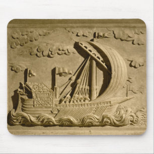 Detail of a Venetian warship Mouse Mat